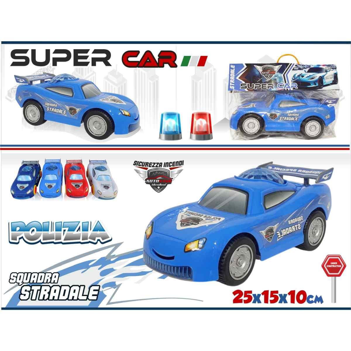 Auto Cartoon Polizia