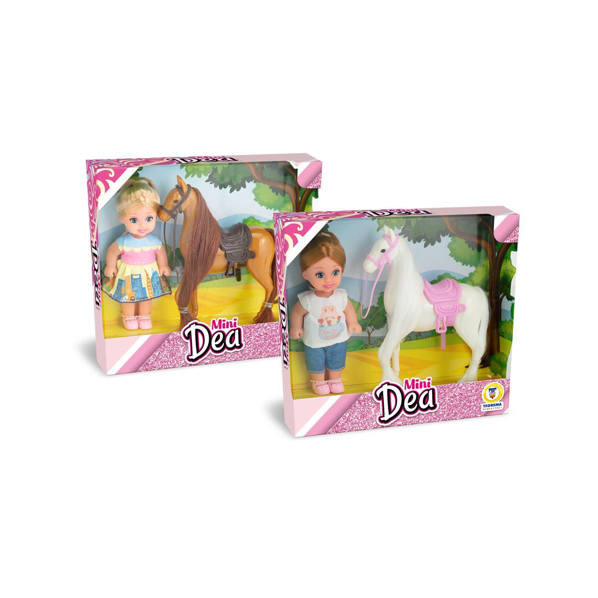 Mini Dea Bambolina C/Cavallo