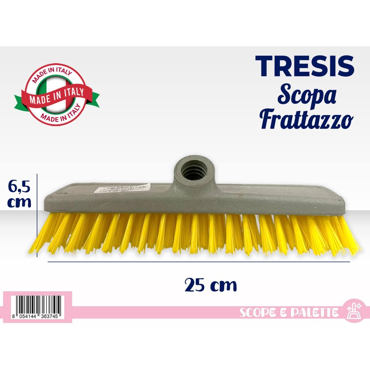 Scopa Frattazzo in legno 25 cm