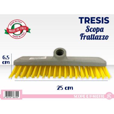 Scopa Frattazzo in legno 25 cm