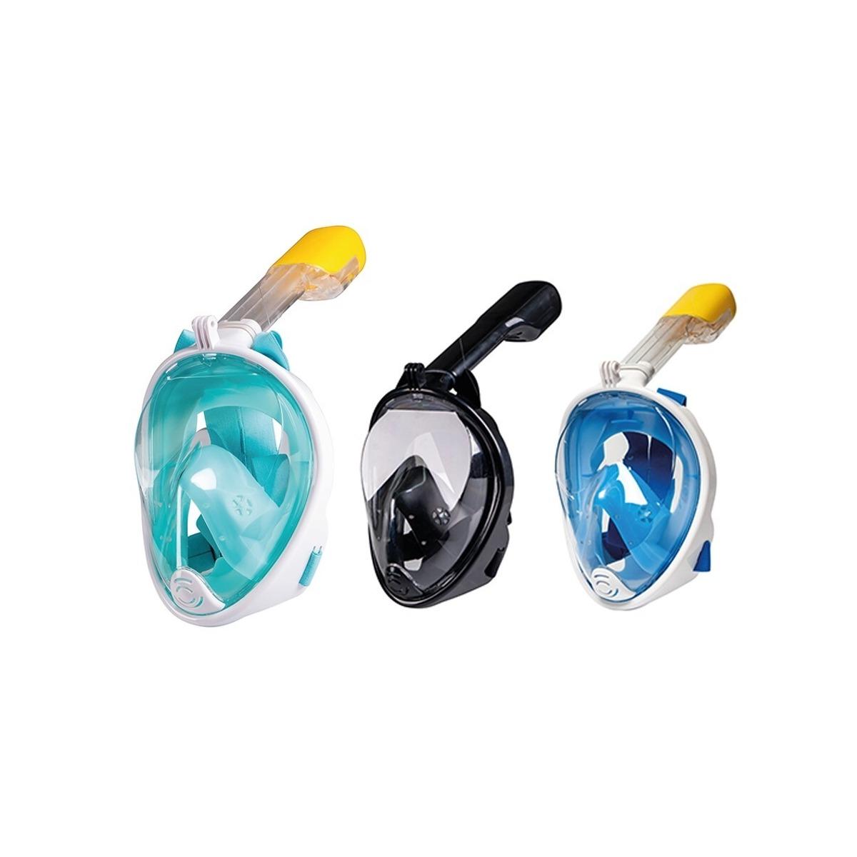 Maschera snorkeling adulti 3 col.