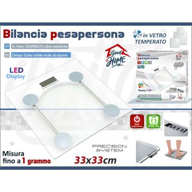 Bilancia Quadrata Trasparente