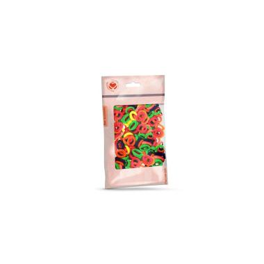 Elastici mini 100 pz colorati