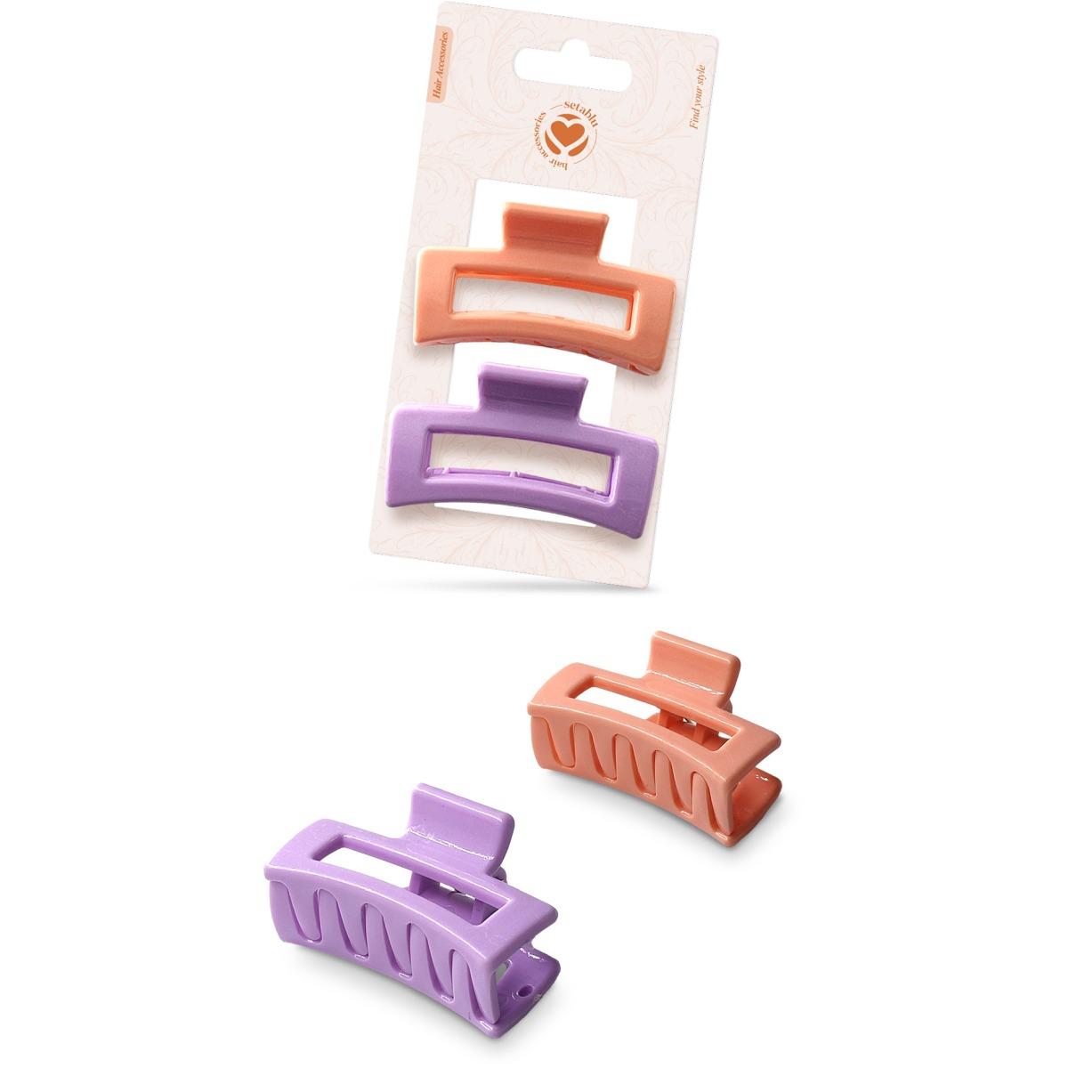 Pinzette quadrate 2 pz col.ass.
