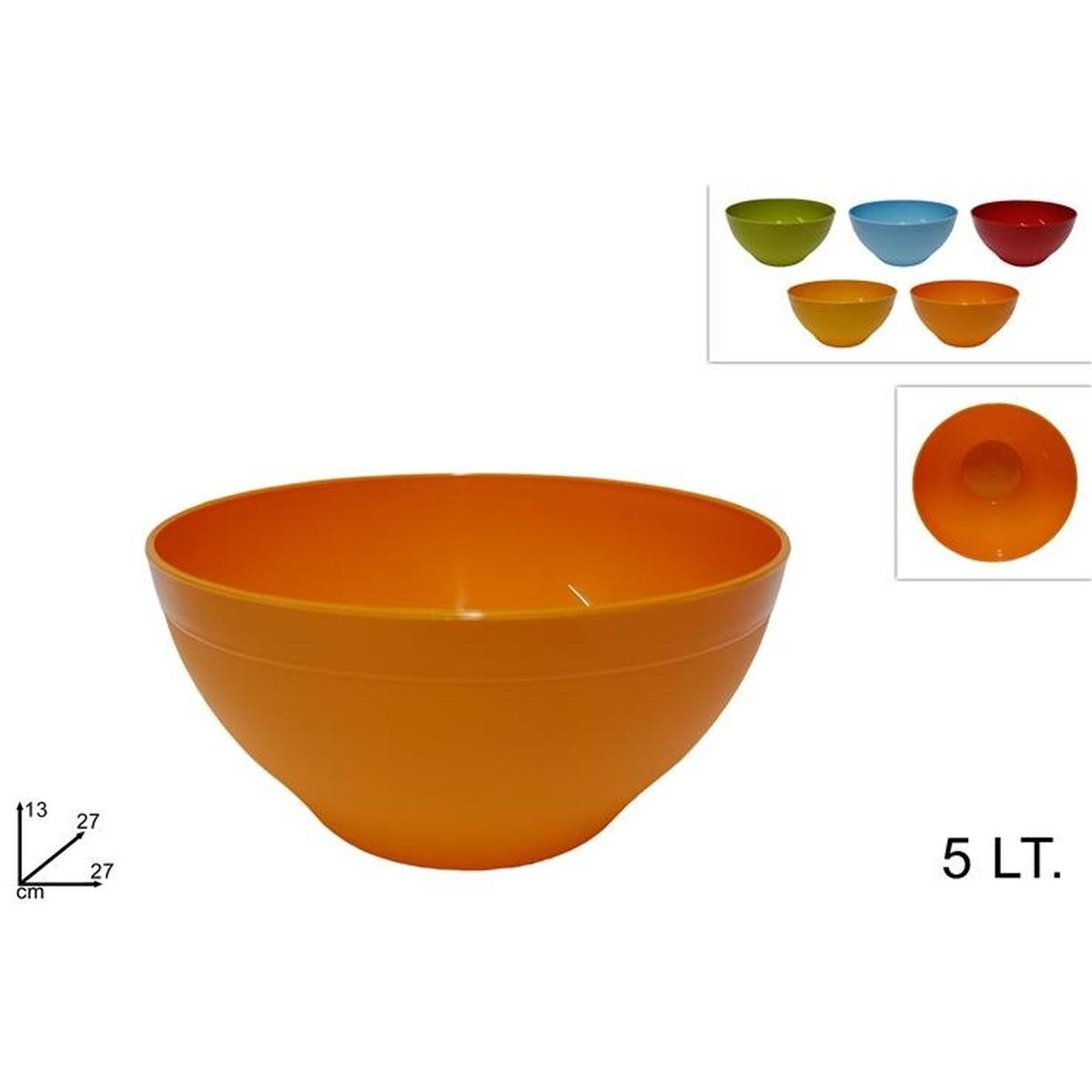 Insalatiera 5 lt 5 col.