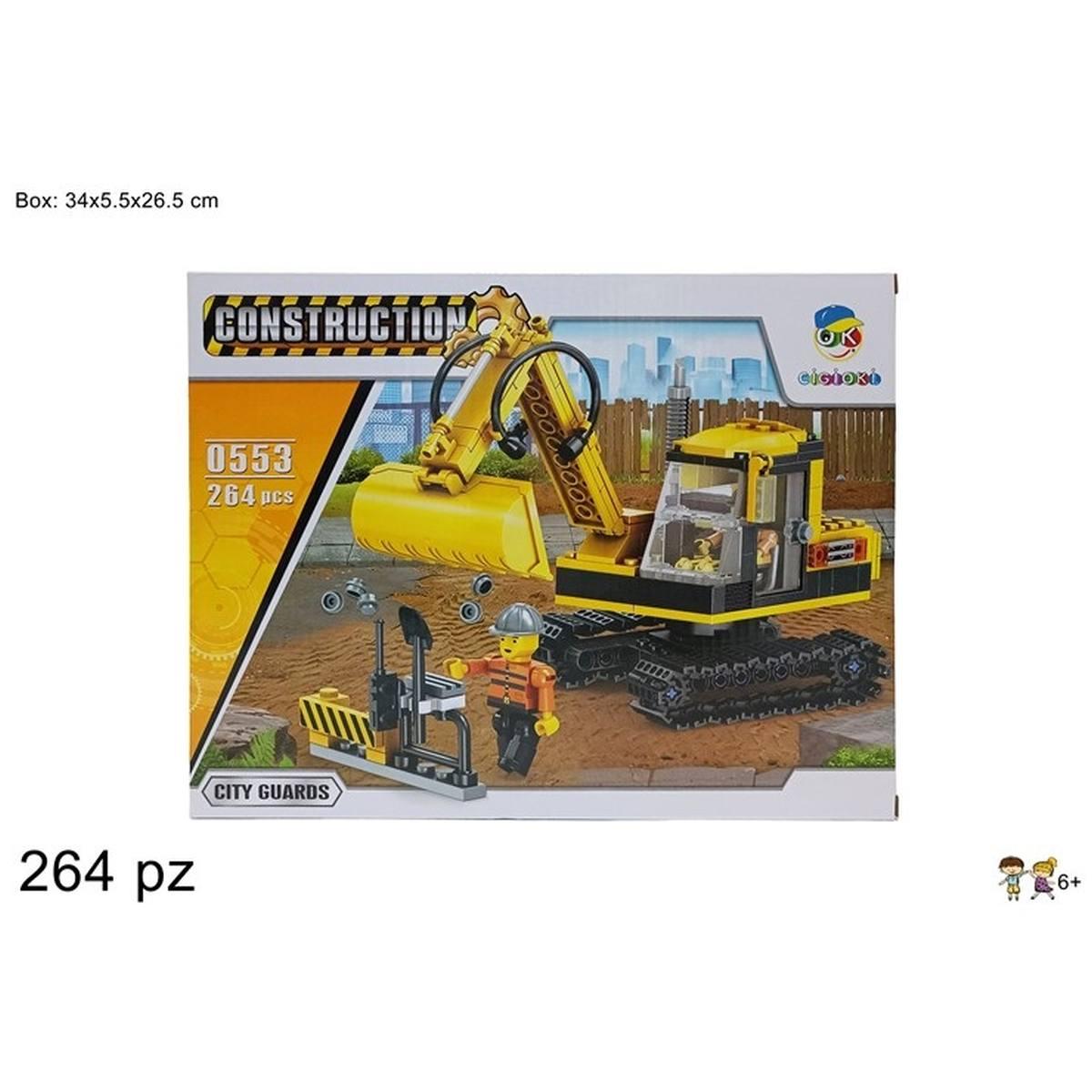 Costruzioni Scavatore 264 pz