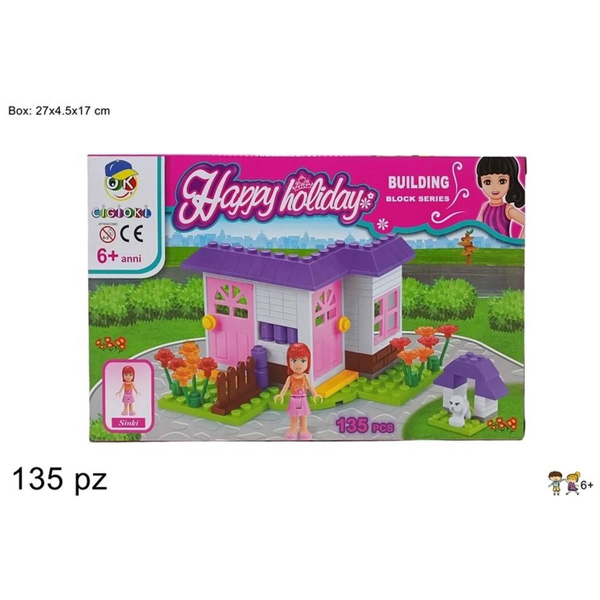 Costruzioni casetta Bimba 135 pz