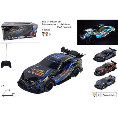 Auto Sportiva 4 canali 3 Ass.con Luce R/C