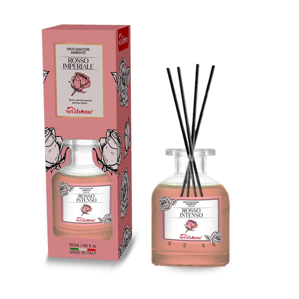 Diffusore Ambiente Rosso Intenso 250 ML c/6bastoncini