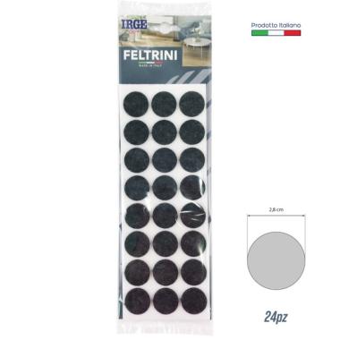 Feltrini maxi d.28 24 pz rotondi