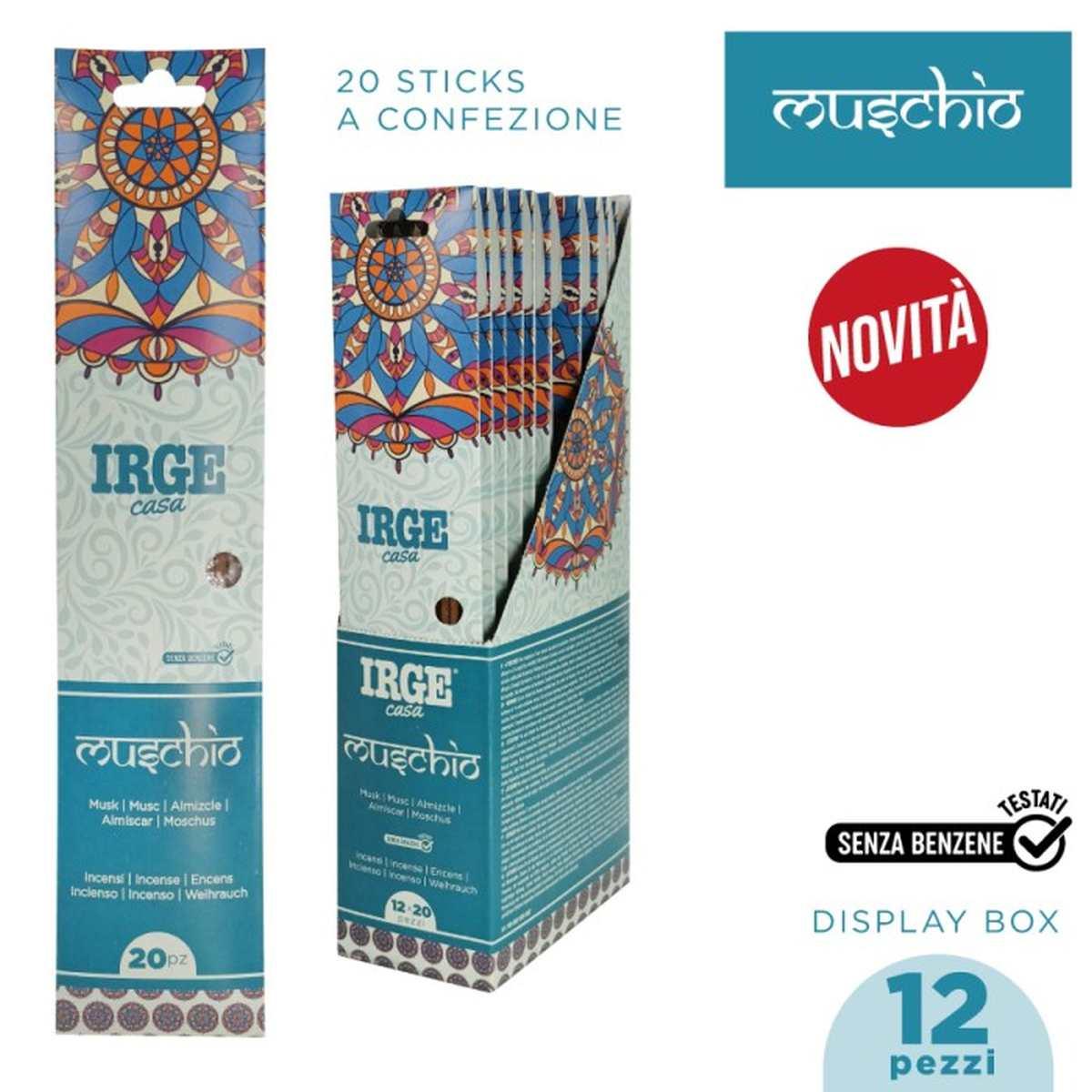Incenso Muschio 20 stick