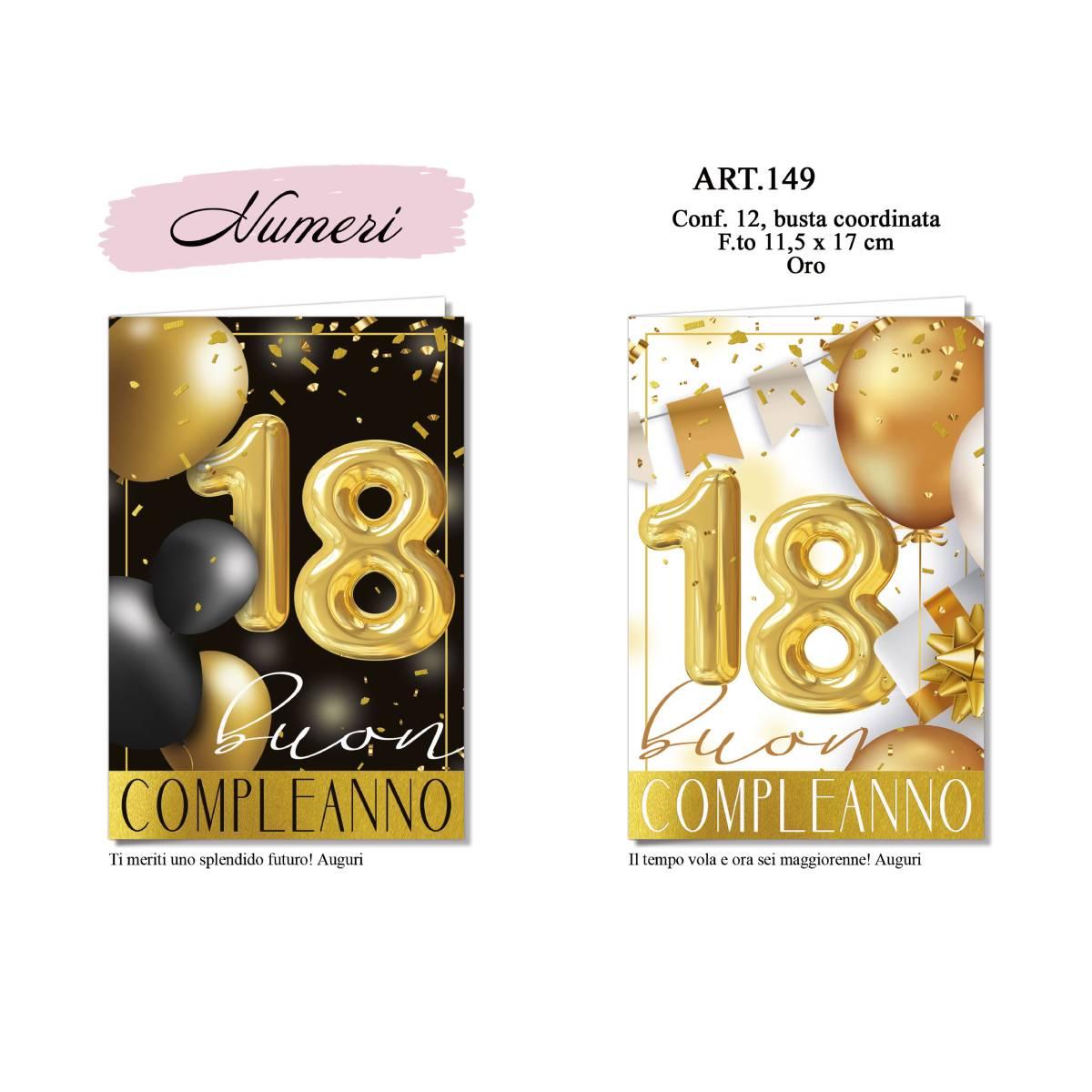 Biglietti Numeri Emozioni a colori ASS