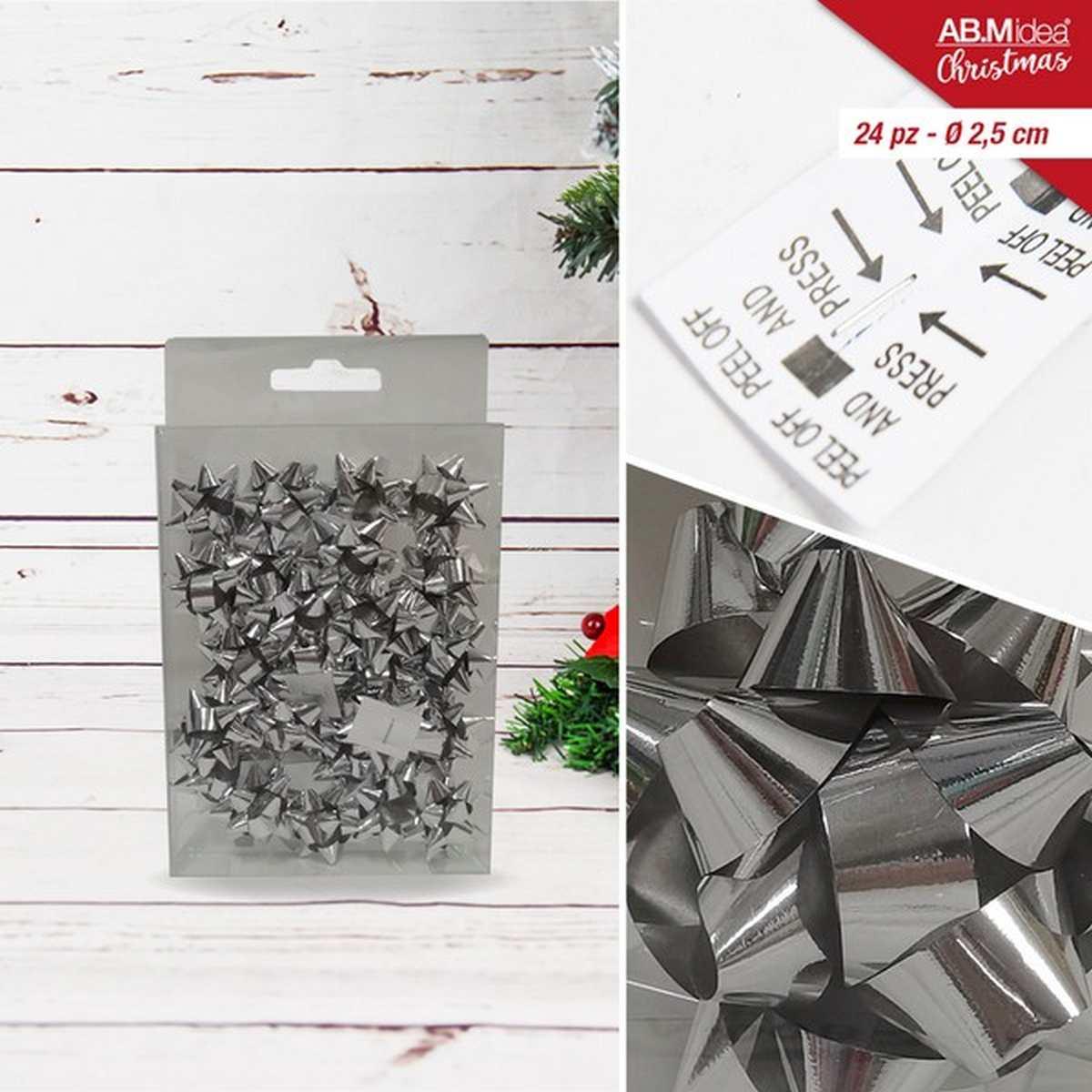 Coccarde 2,5 24pz Silver