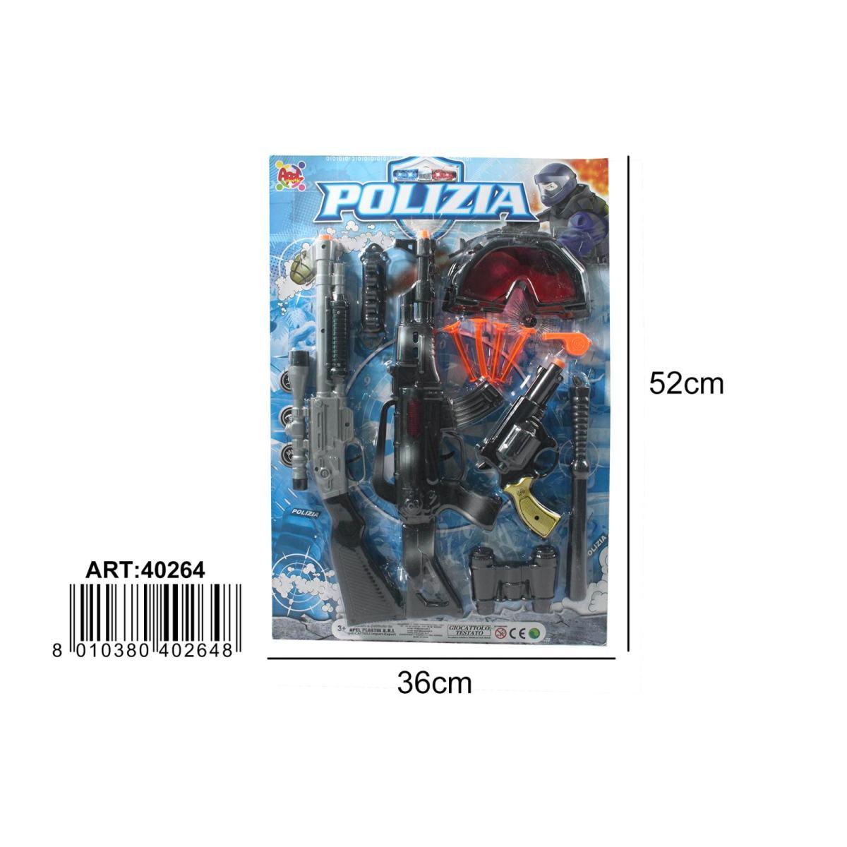 Blister 2 Fucili Polizia