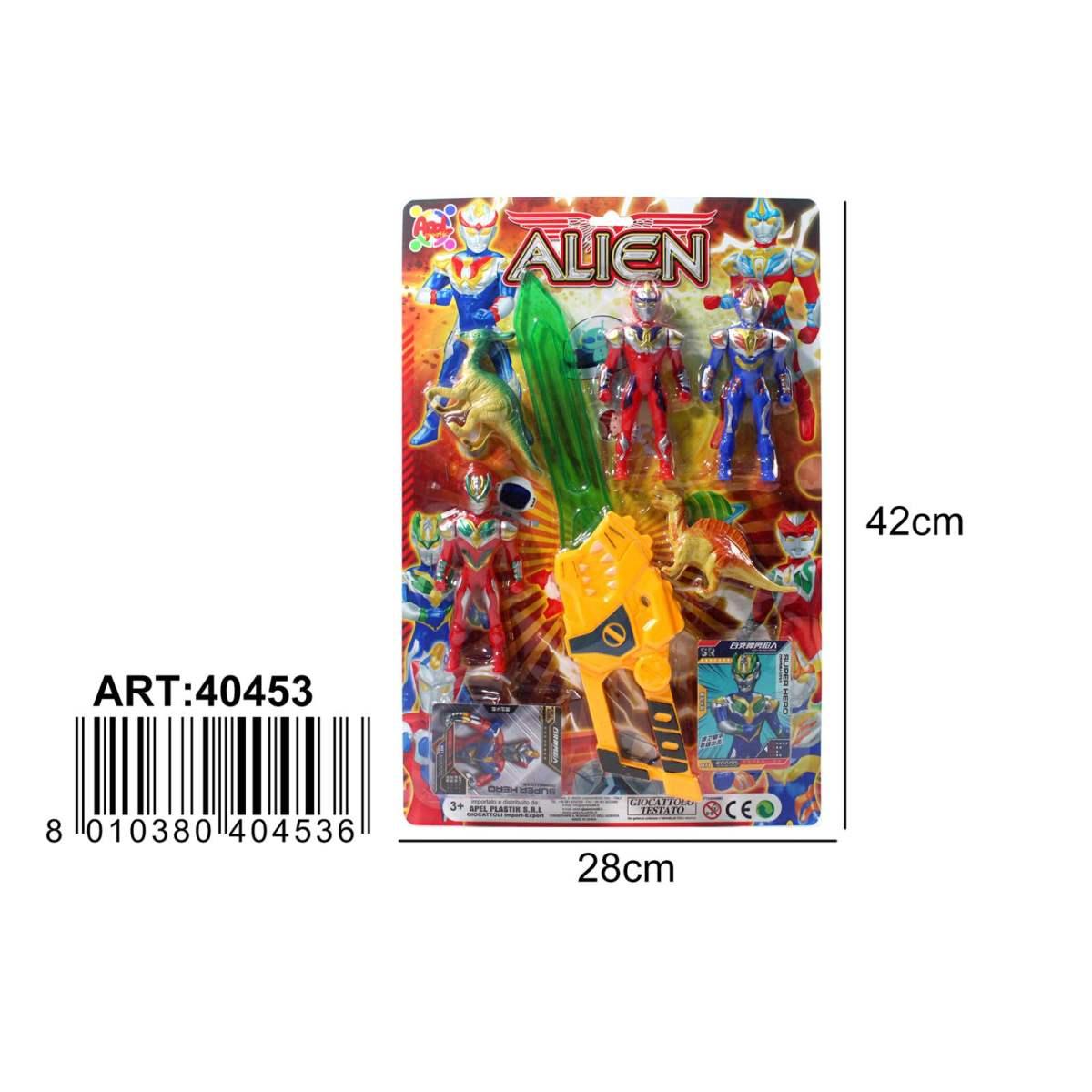 Blister Spada + Pers Alien