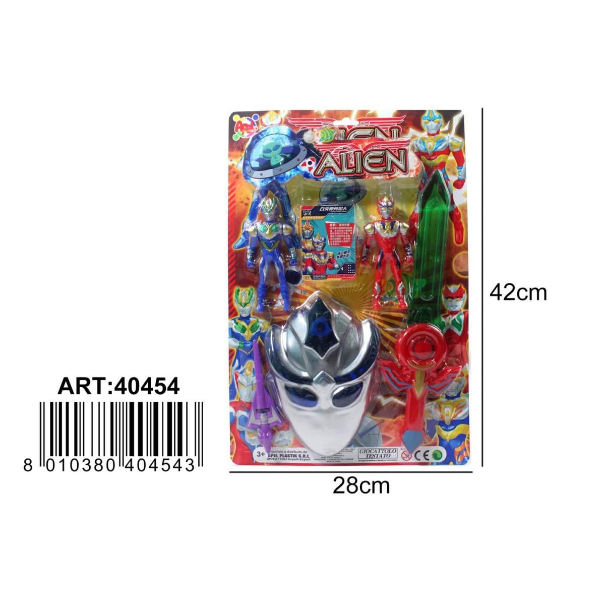 Blister Spada + Maschera Alien
