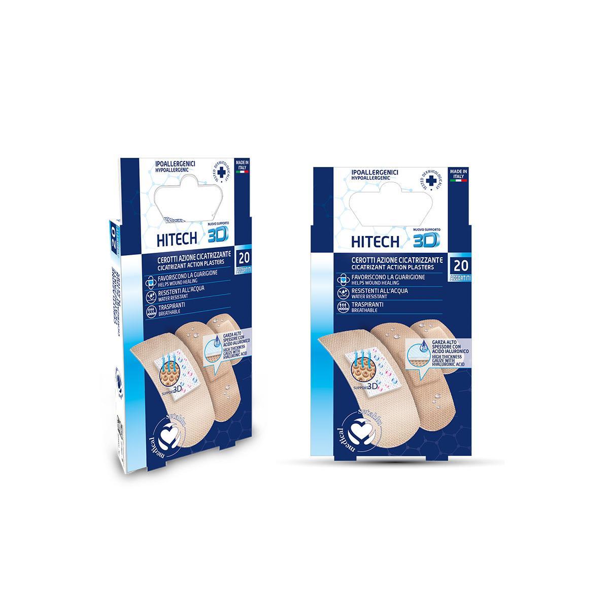 Cerotti C/Acido Ialuronico 20 pz Misure Ass