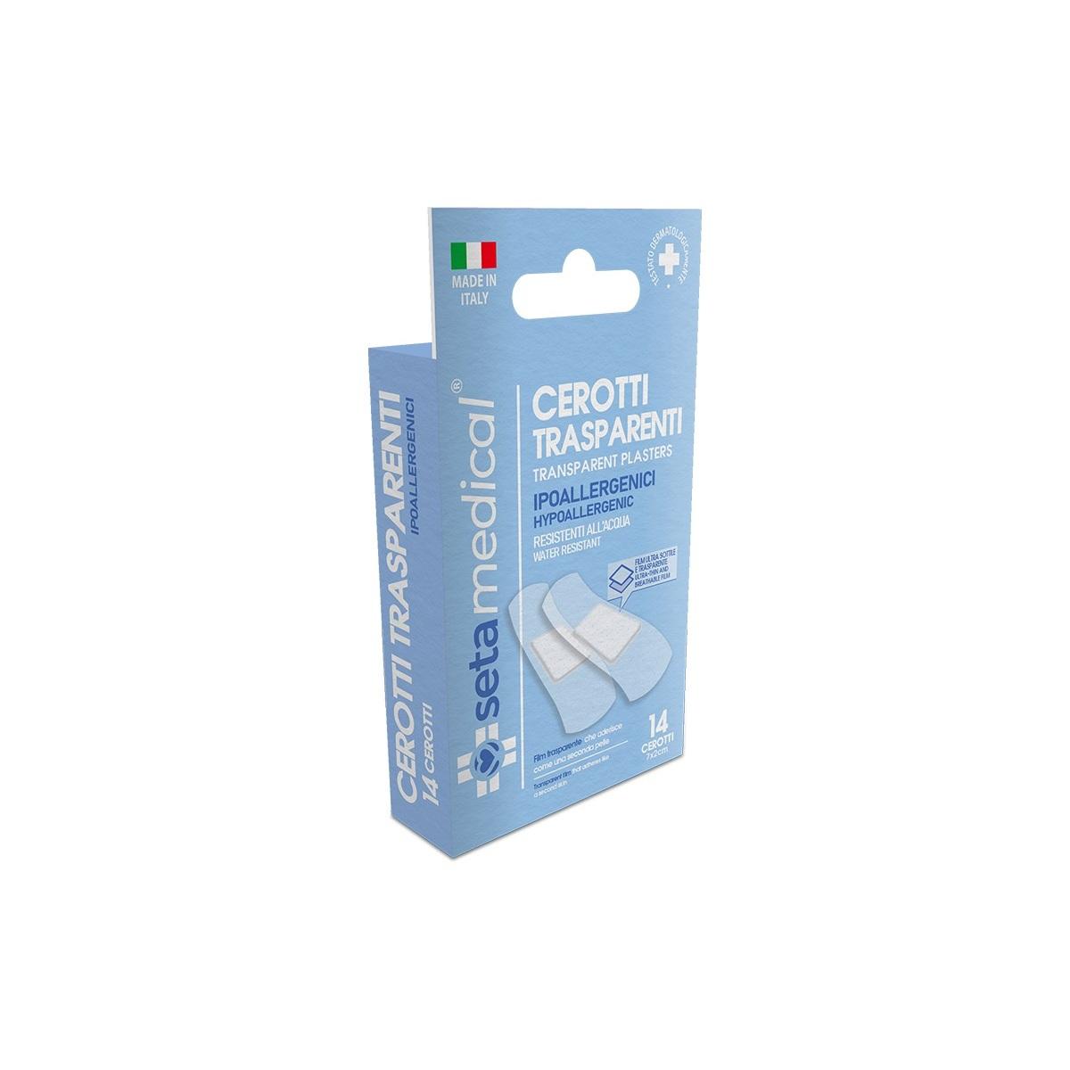 Cerotti Trasparenti 14pz Medi