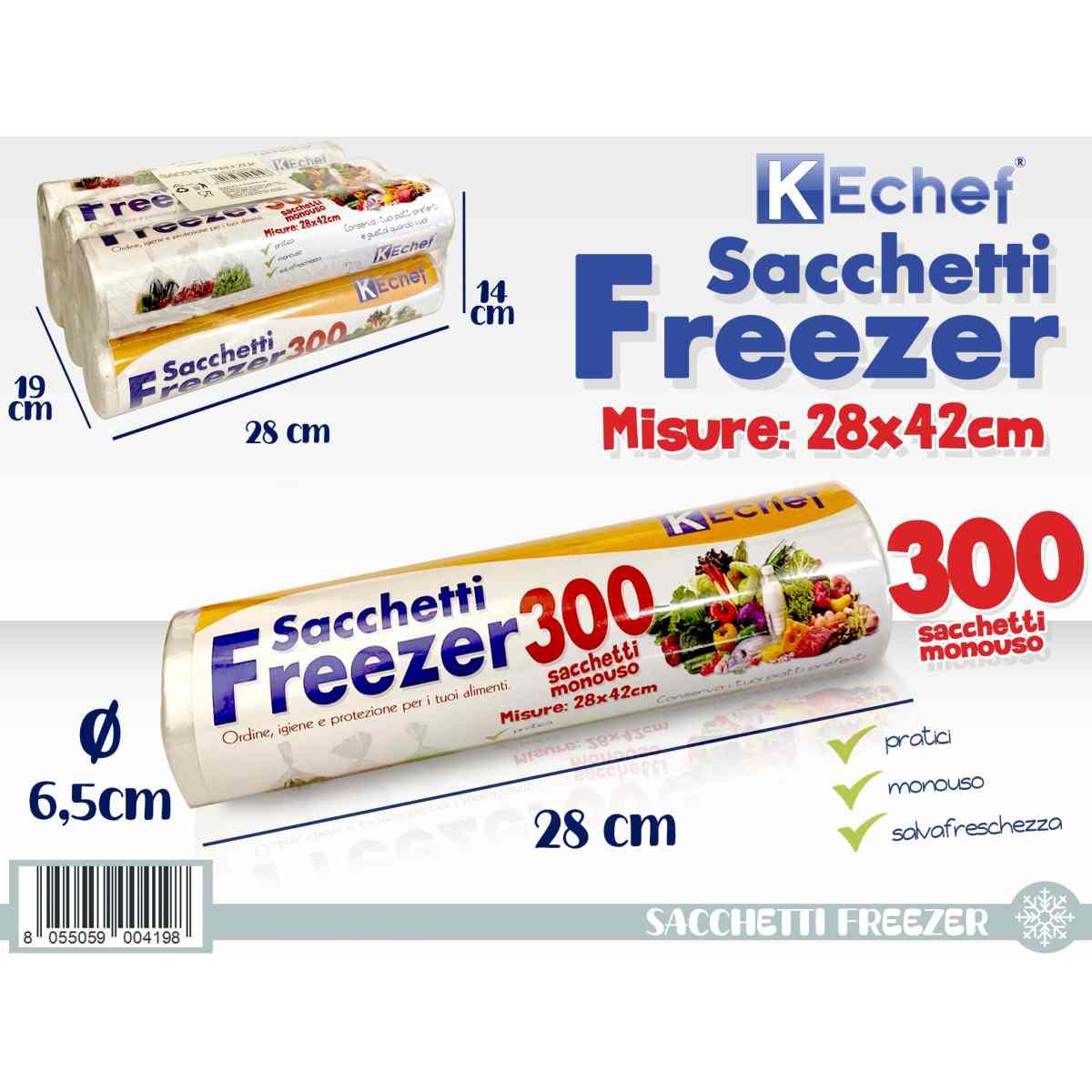 Rotoli Freezer 300pz 28*42cm x N6