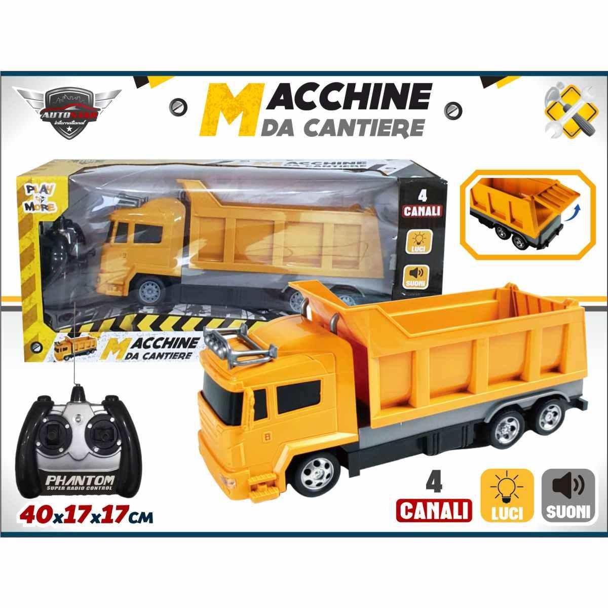 Camion Cantiere C/Luci R/C