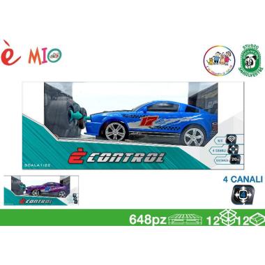 Macchina Telecomandata 18 cm . 4 canali