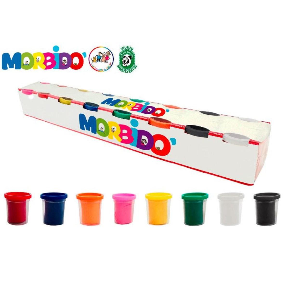 Plastilina in barattolo 47x5x5 8 pz 70 gr.