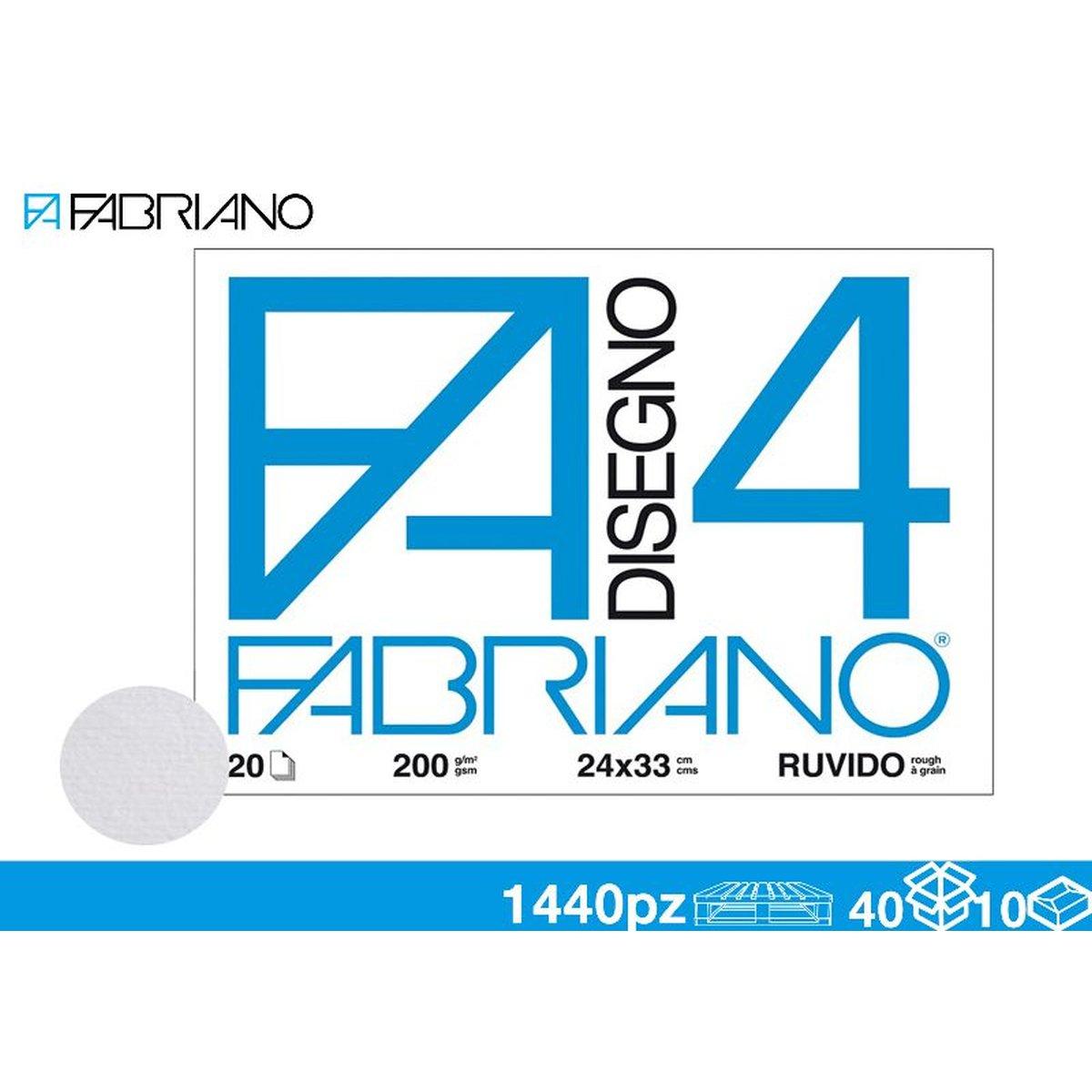 Blocco Disegno F420 FF 24x33 Ruvido