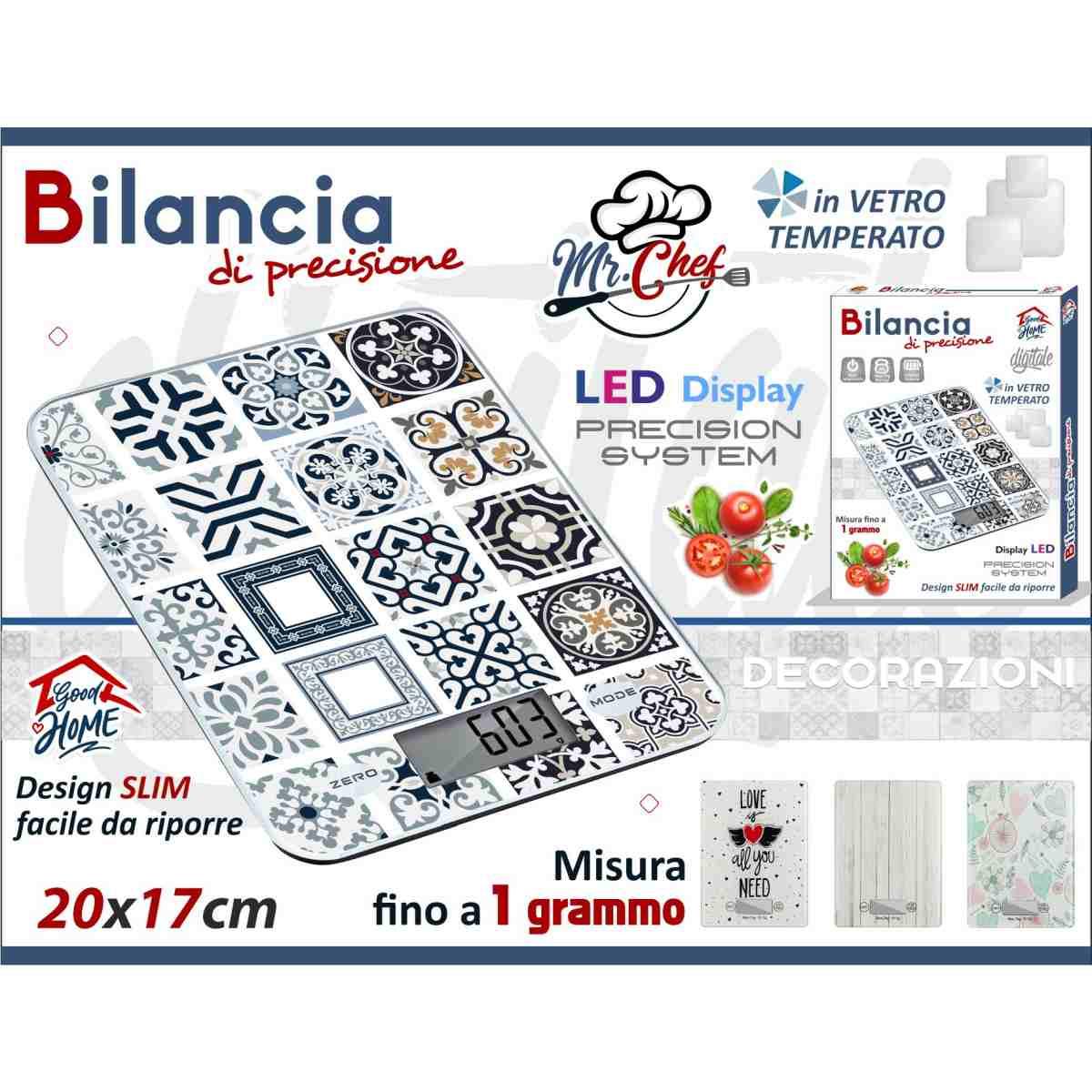 Bilancia Cucina Decorata