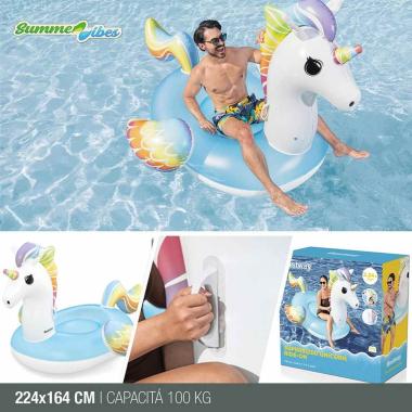Cavalvabile Unicorno Gigante 224*164 100Kg
