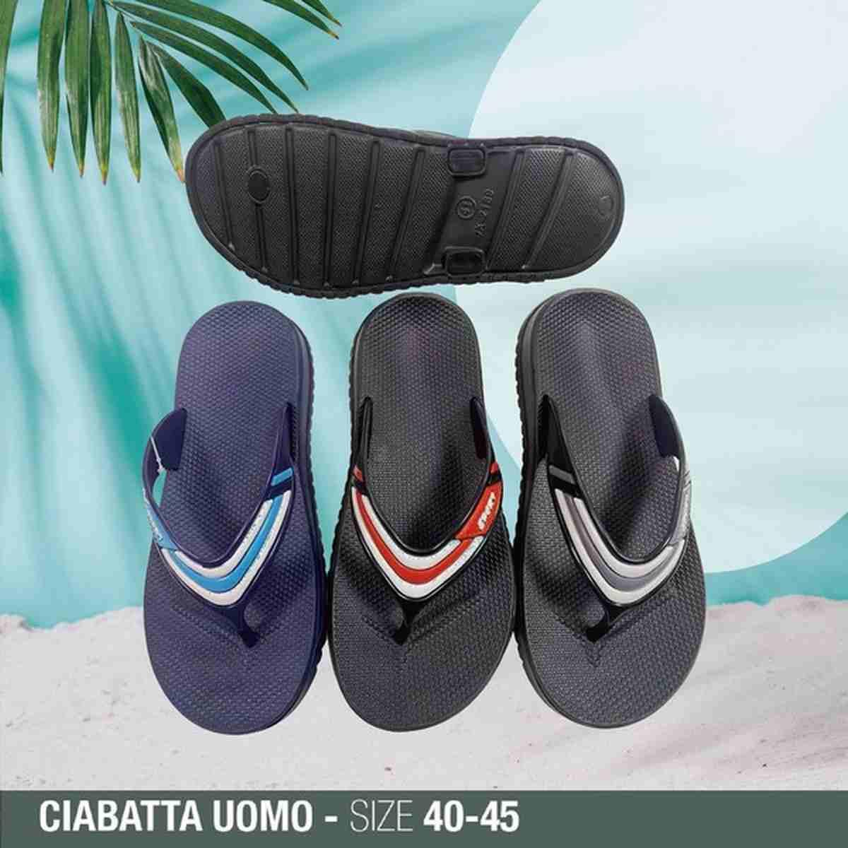 Infradito da Uomo 3 Col 40/45