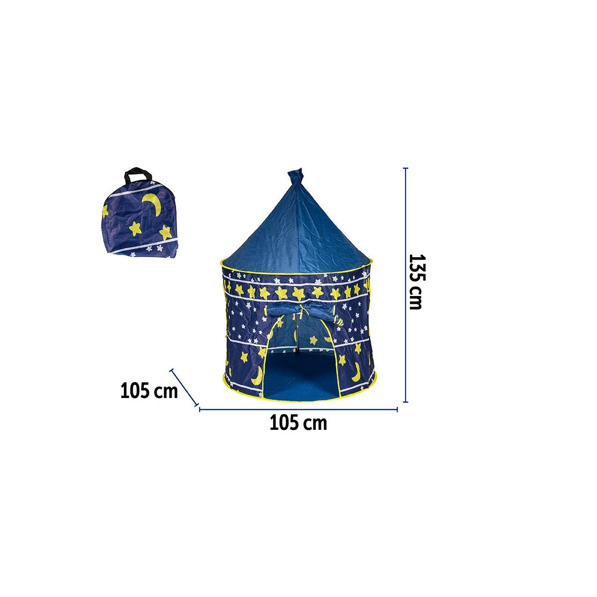 Tenda per Bambini 105x105x135 Blu