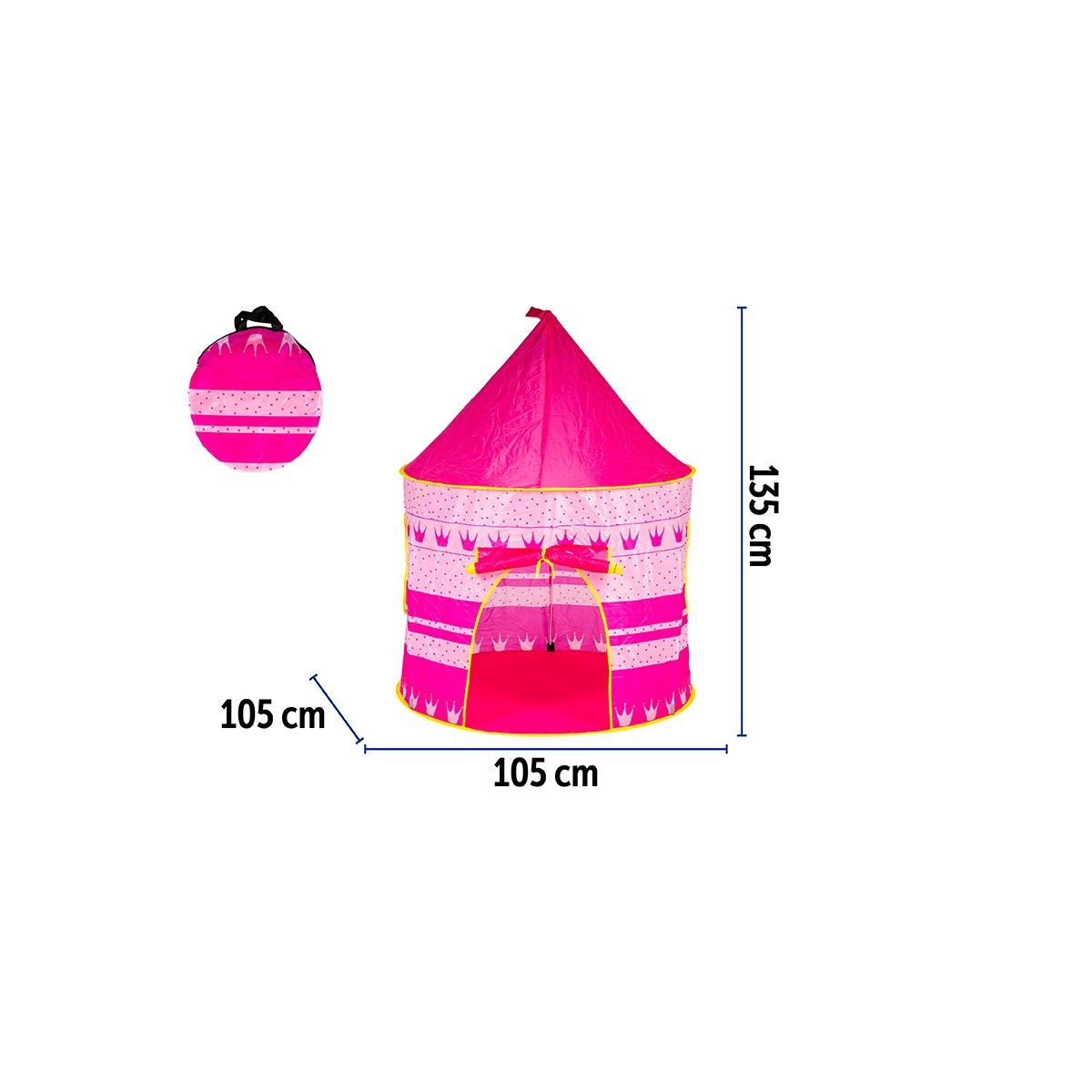 Tenda per Bambini 105x105x135 Rosa