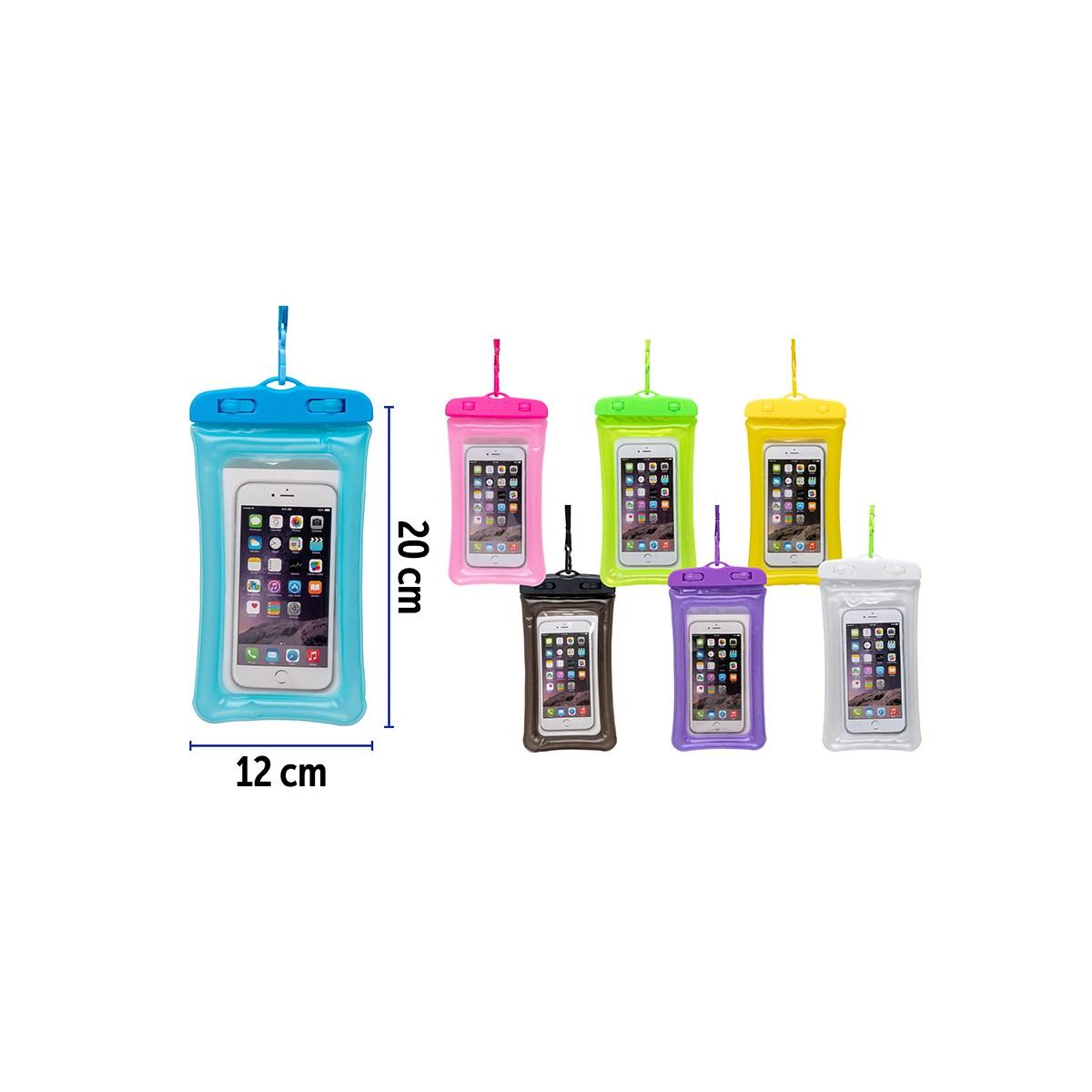 Custodia Impermeabile Cellulare 20x12cm 8Ass