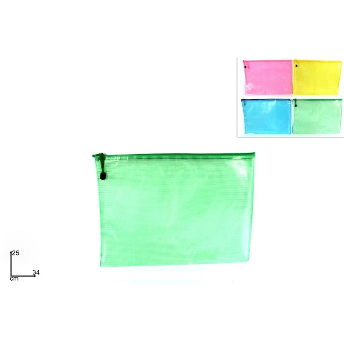 Bustina Trasparente Quadratini 34x25 4 col