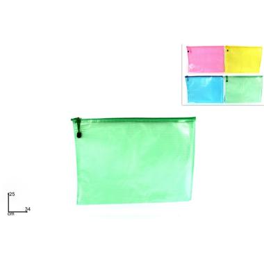 Bustina Trasparente Quadratini 34x25 4 col
