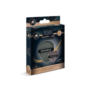 Set 2 Spugnette Cipria Cuore & Goccia