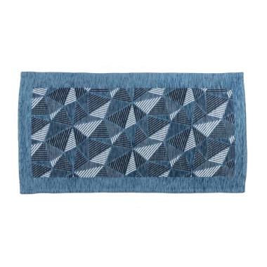 Tappeto Geo 55*85 Azzurro