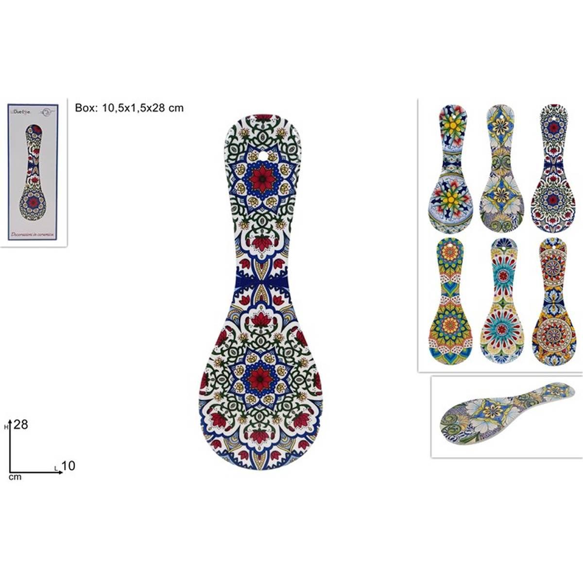 Poggiamestolo Ceramica Maiolica