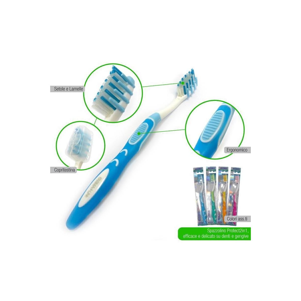 Spazzolino Denti 2IN1 C/Capp.