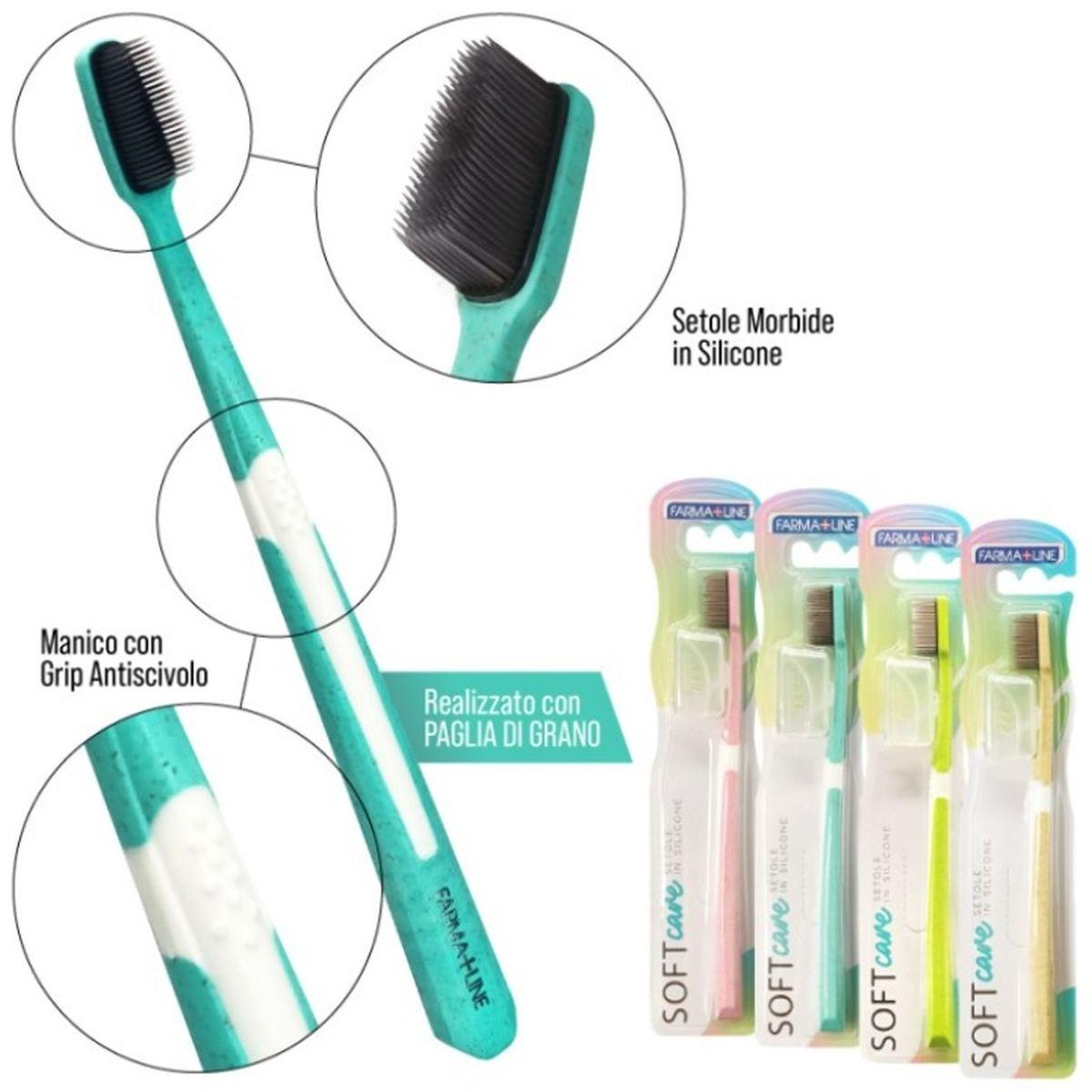 Spazzolino C/Setole in Silicone
