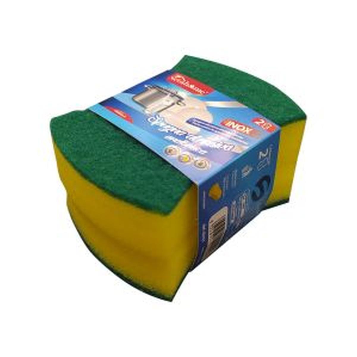 Spugna Cucina Rettangolare 10x8 2pz
