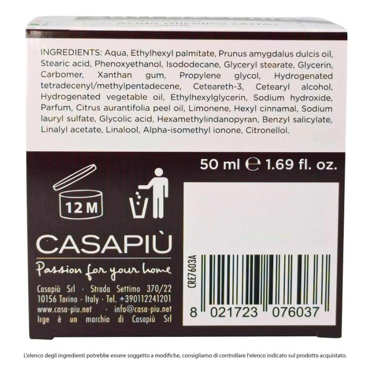 Crema Viso 50ml Anti Macchia