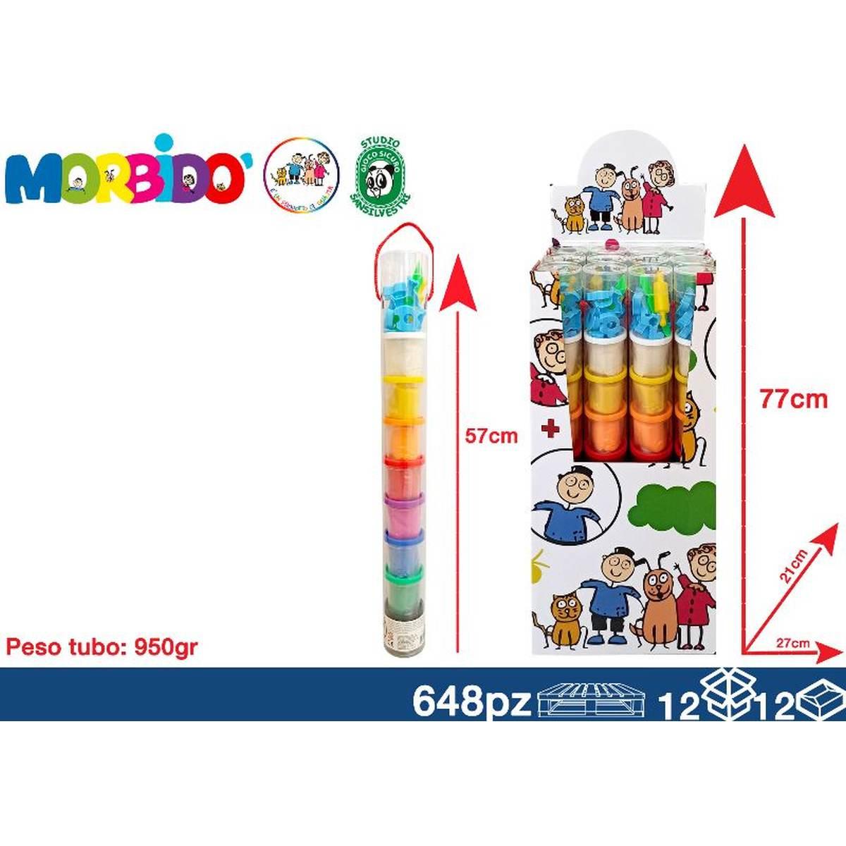 Plastilina in Barattolo 85Gr 8pz 57cm