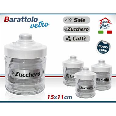 Barattolo Tappo Bianco