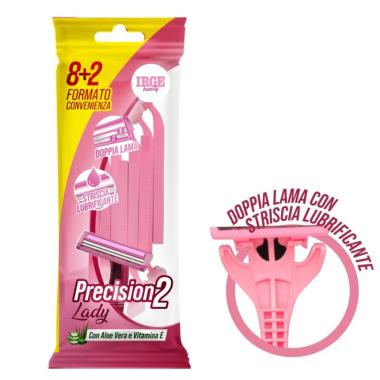 Rasoio Donna 2 Lame 10pz