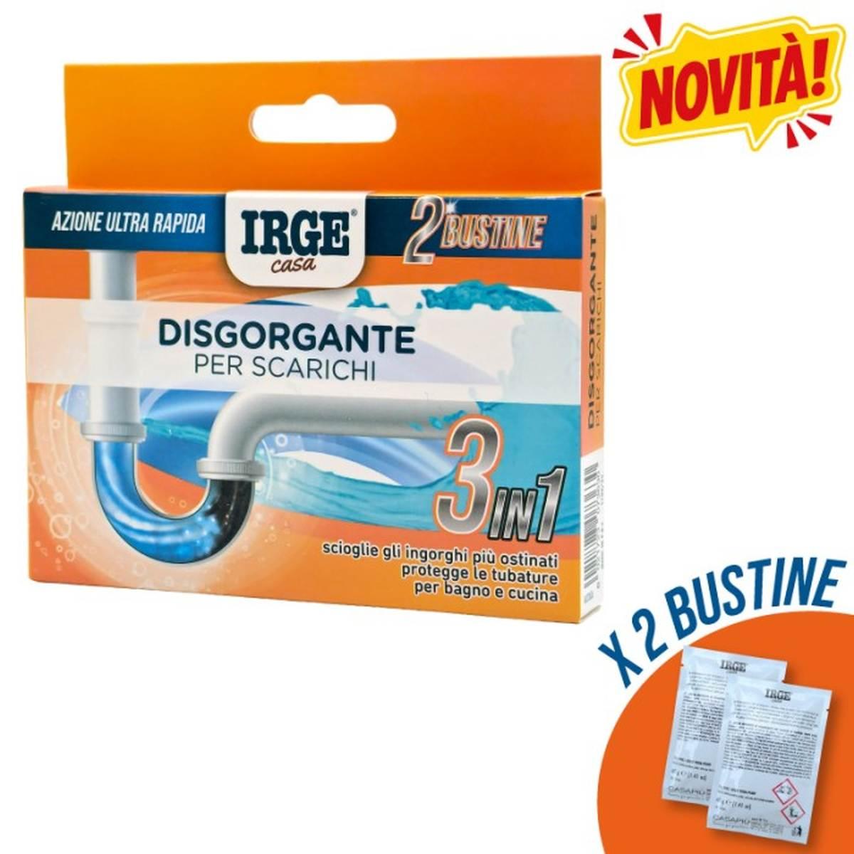 Disgorgante per scarichi 2*40gr