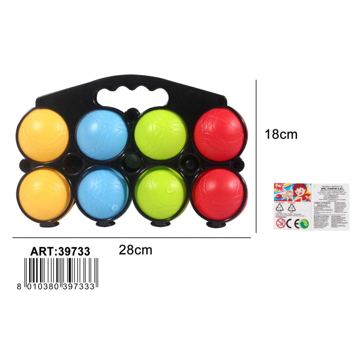 Set 8 Bocce + 2 Palline