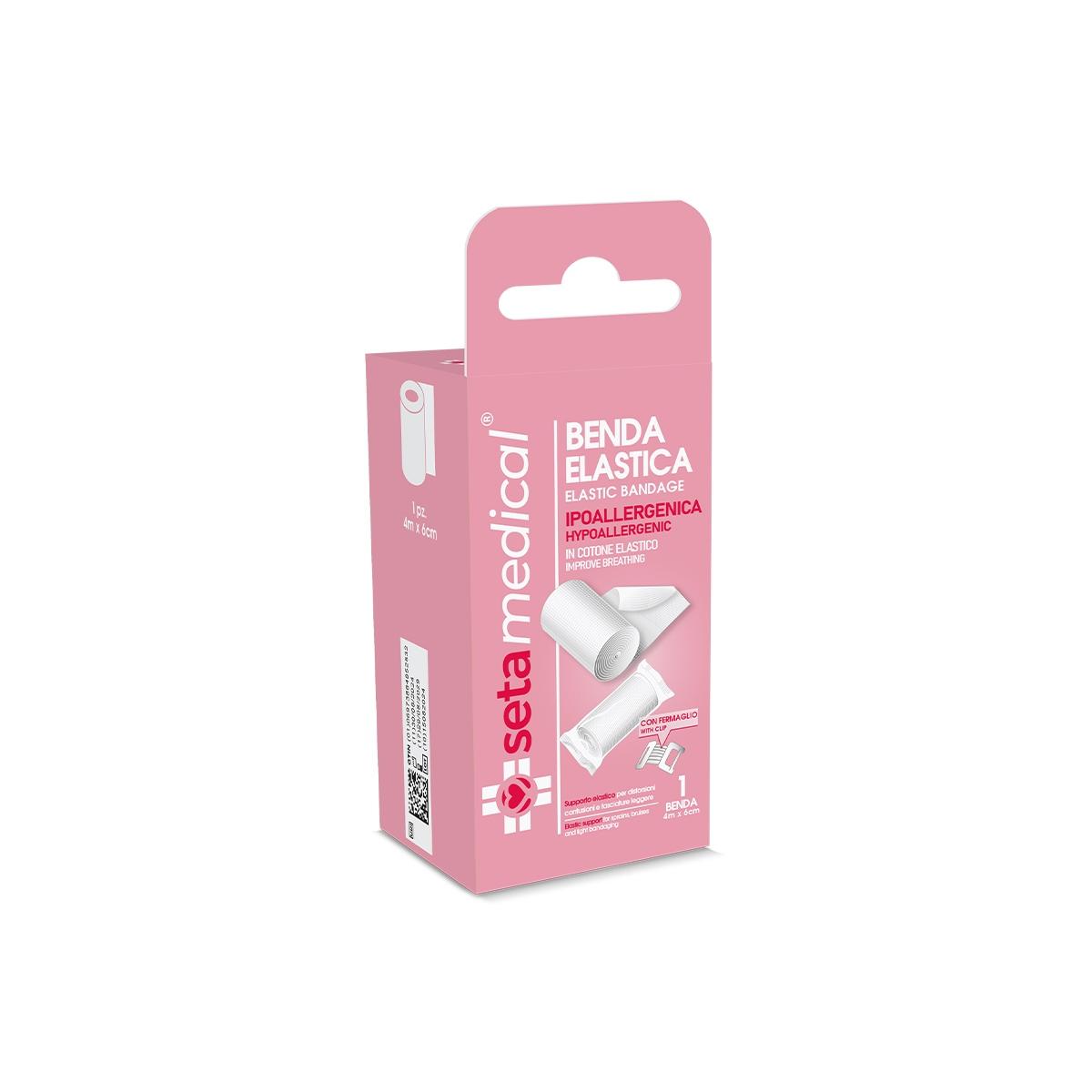 Benda Elastica Con Fissaggio 1pz 4mt
