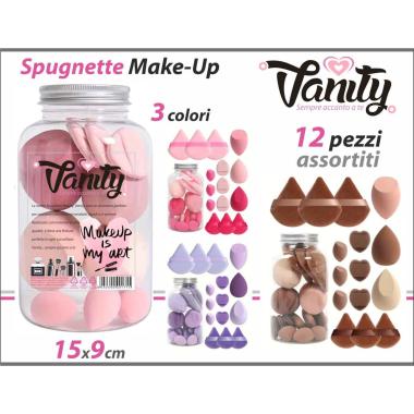 Spugnette Makeup 12pz