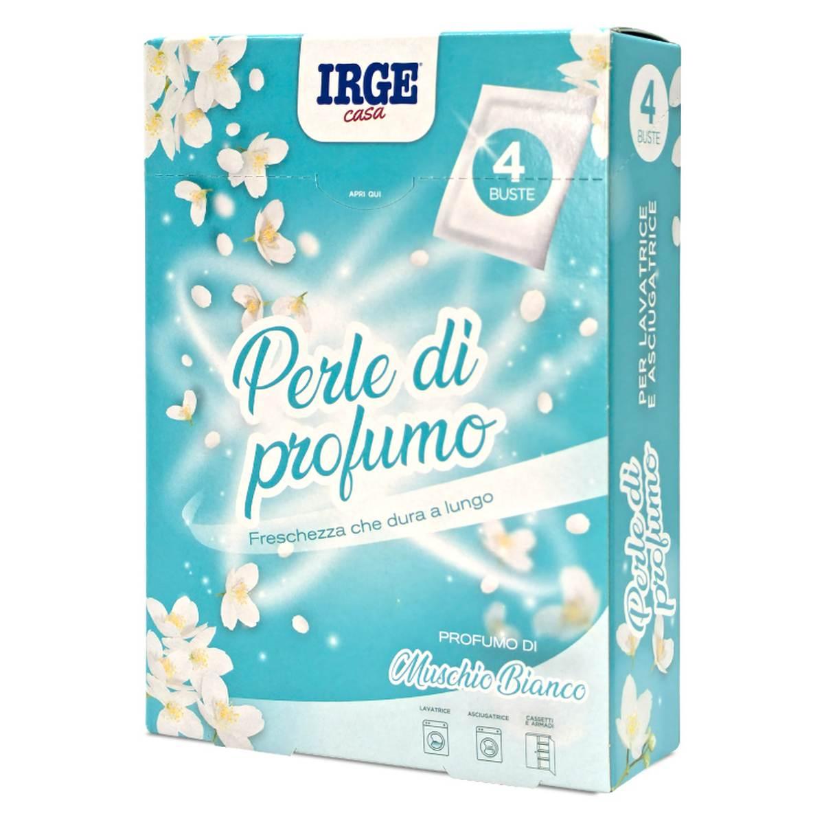 Irge Essenze in Perle 4 Bustine Muschio Bianco